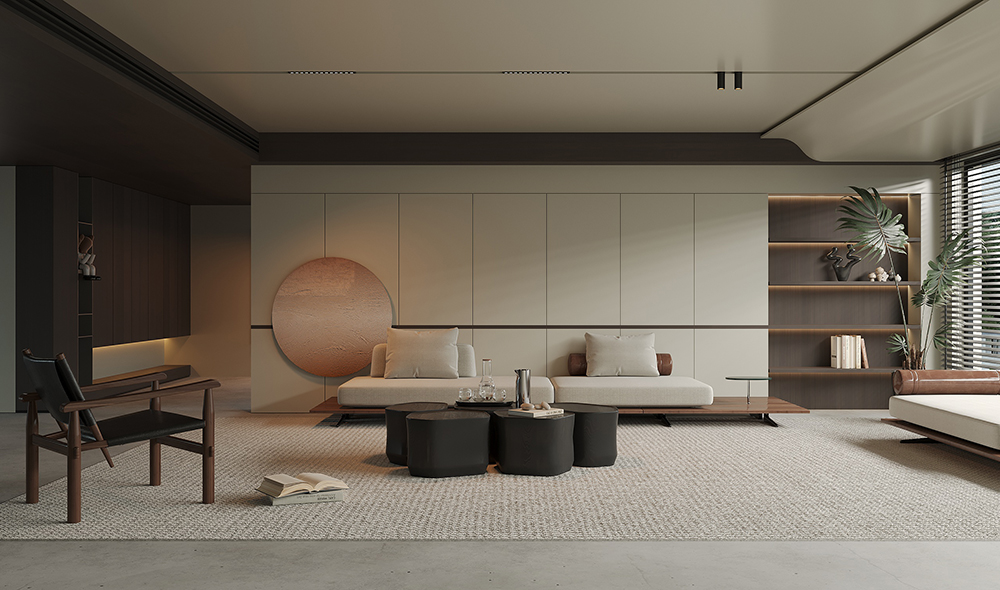 鳳尾檜木·沙棕、羊絨灰